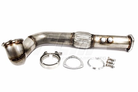 PLM Power Driven B-Series Downpipe For Ramhorn Turbo Manifold B16 B18 B20 - 0