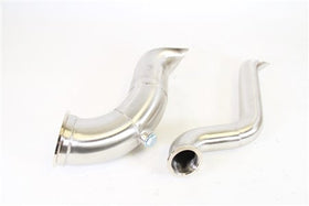 PLM Power Driven B-Series Hood Exit Up-Pipe & Dump Tube for Top Mount Turbo Manifold - 0