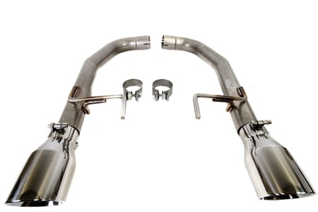 PLM 2.5" Dual Axle Back Exhaust Pipe Kit Mustang 2015 - 2017 V8 GT
