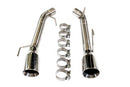 PLM 2.5" Dual Axle Back Exhaust Pipe Kit Mustang 05-10 V8 GT GT500-1