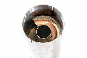 PLM Twister Race Diesel 5" Muffler Resonator - Stainless Steel - 0