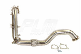 PLM Honda Civic X 1.5 Turbo Front Pipe & Downpipe V2 Combo 2016+ - 0
