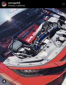 PLM Turbo Inlet Pipe Kit Stainless Burnt Blue - 23+ Integra 22+Civic-4