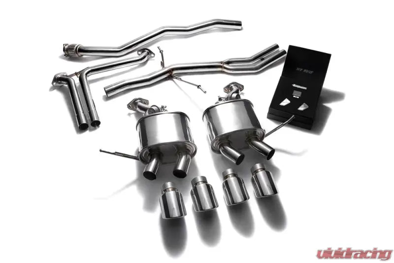 ARMYTRIX Valvetronic Exhaust System Porsche Macan 2.0T 2015-2020 - Matte Black