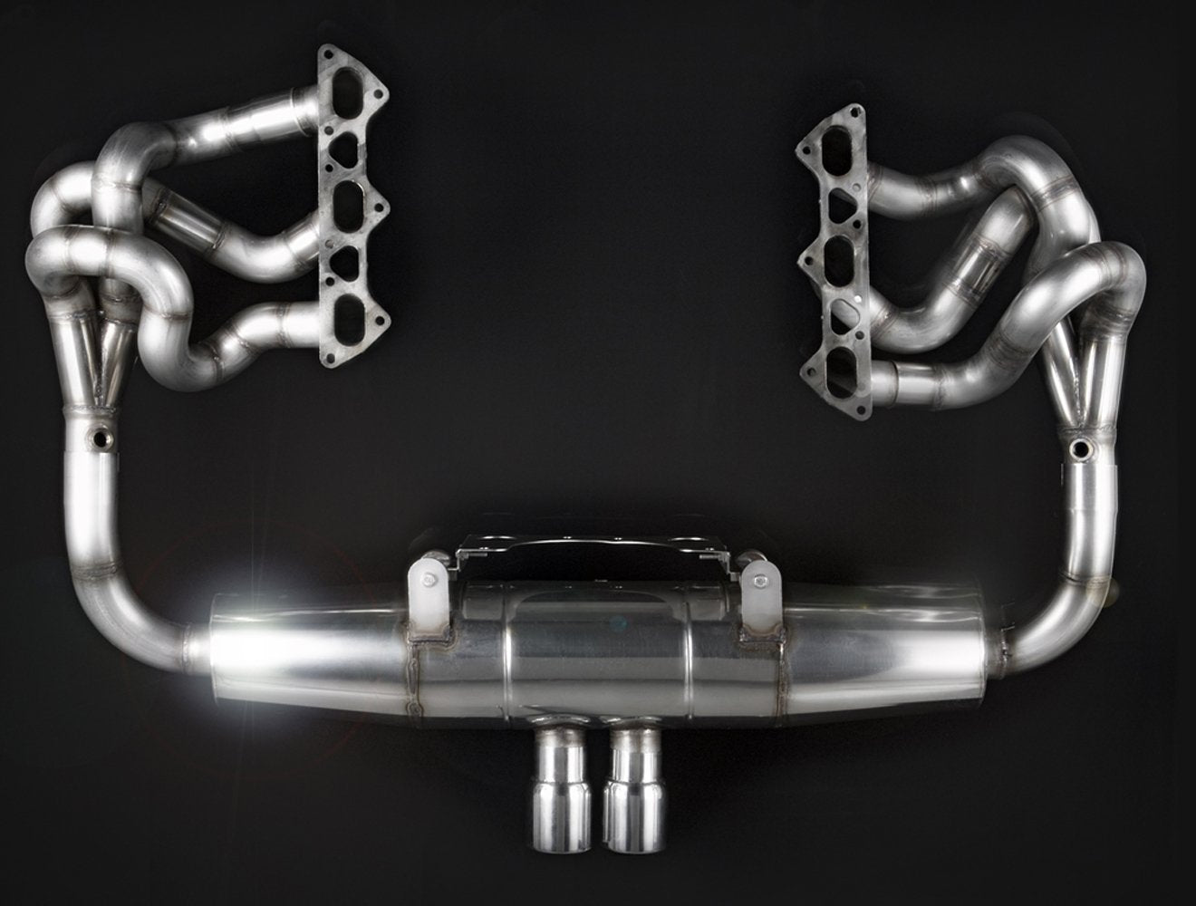 Porsche 911 GT3 (977) Sport Exhaust INC. Manifolds & Cats (2006 on)