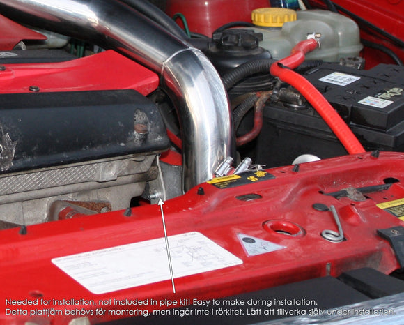 do88 SAAB 900/9-3 94-00 Pressure Pipe w/Black Hoses