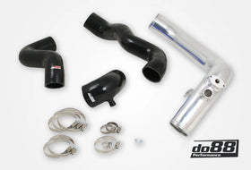 do88 SAAB 9-3 99-02 T7 Pressure Pipe w/Black Hoses