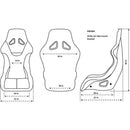 NRG Prisma Large Bucket Seat-10