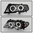( Spyder Signature ) BMW E46 3-Series 02-05 4DR Projector Headlights 1PC - LED Halo - Smoke - High H1 (Included) - Low H7 (Included)-2