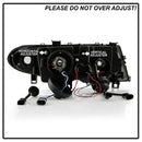 ( Spyder Signature ) BMW E46 3-Series 02-05 4DR Projector Headlights 1PC - LED Halo - Smoke - High H1 (Included) - Low H7 (Included)-9