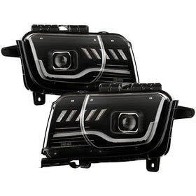Spyder Chevy Camaro 10-13 High-Power LED Module - Black (PRO-YD-CCAM2010AP-SEQ-BK)