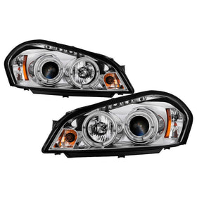 Spyder Chevy Impala 06-13 Projector Headlights LED Halo LED Chrm PRO-YD-CHIP06-HL-C