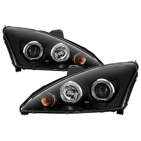 Spyder Ford Focus 00-04 Projector Headlights (Do Not Fit SVT Model)- LED Halo Blk PRO-YD-FF00-HL-BK