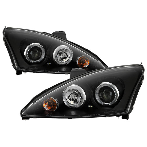 Spyder Ford Focus 00-04 Projector Headlights (Do Not Fit SVT Model)- LED Halo Blk PRO-YD-FF00-HL-BK
