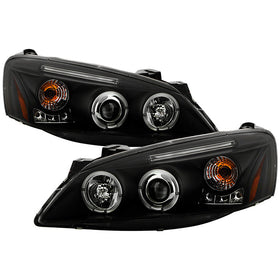 Spyder Pontiac G6 2/4DR 05-08 Projector Headlights LED Halo LED Blk PRO-YD-PG605-HL-BK