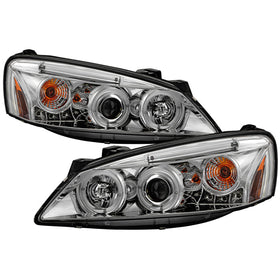 Spyder Pontiac G6 2/4DR 05-08 Projector Headlights LED Halo LED Chrm PRO-YD-PG605-HL-C
