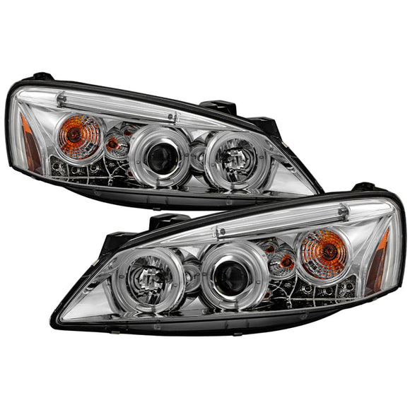 Spyder Pontiac G6 2/4DR 05-08 Projector Headlights LED Halo LED Chrm PRO-YD-PG605-HL-C