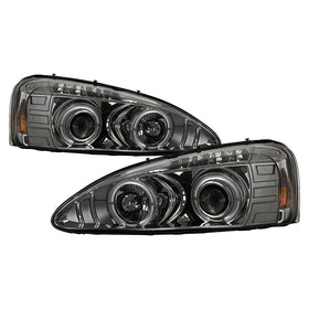 Spyder Pontiac Grand Prix 04-08 Projector Headlights LED Halo LED Smke PRO-YD-PGP04-HL-SMC