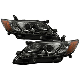 Spyder Toyota Camry 07-09 Projector Headlights DRL Smoke High H1 Low H7 PRO-YD-TCAM07-DRL-SM