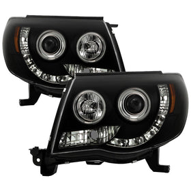 Spyder Toyota Tacoma 05-11 Projector Headlights CCFL Halo LED Blk Smke PRO-YD-TT05-CCFL-BSM