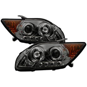 Spyder Scion TC 08-10 Projector Headlights LED Halo -Replaceable LEDs Smke PRO-YD-TTC08-HL-SM