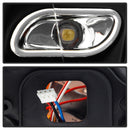 Spyder Volkswagen Mk6 Jetta Projector Headlights DRL - Black-5