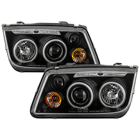 Spyder Volkswagen Jetta 99-05 Projector Headlights CCFL Halo Blk PRO-YD-VJ99-CCFL-BK