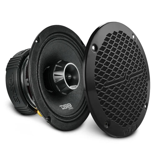 DS18 6.5in Coaxial Loudspeaker 225 Watts RMS 4 ohm Mid-Range Water Resistant Cone