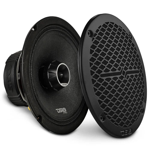 DS18 8in Coaxial Loudspeaker 275 Watts RMS 4 ohm Mid-Range Water Resistant Cone