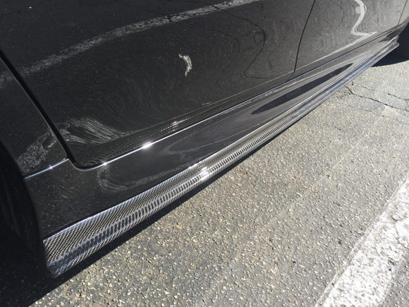 PhaseCarbon Carbon Fiber Side Skirt Extensions (3D Style) - BMW M5 (F10)