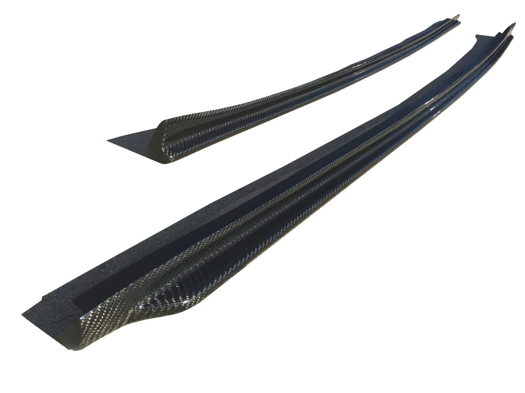 PhaseCarbon Carbon Fiber Side Skirt Extensions (3D Style) - BMW M5 (F10)