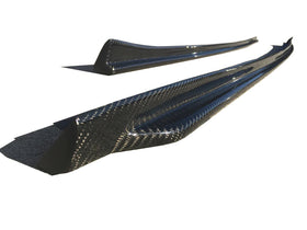 PhaseCarbon Carbon Fiber Side Skirt Extensions (3D Style) - BMW M5 (F10) - 0