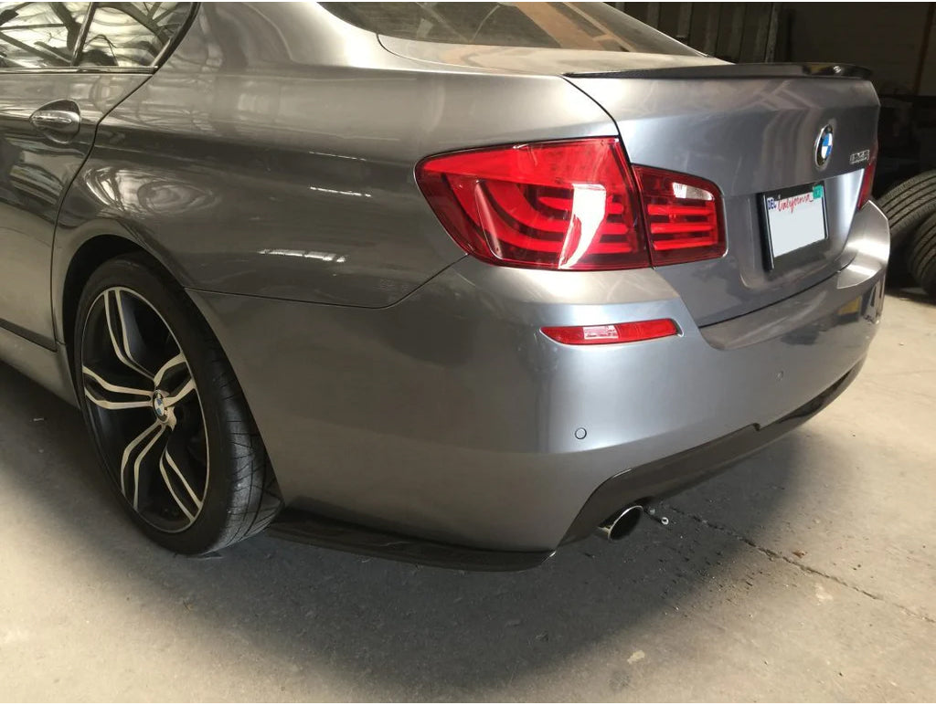 PhaseCarbon Carbon Fiber Rear Bumper Splitters - BMW 5 Series (F10)