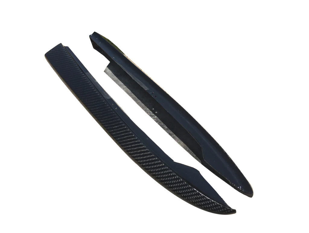 PhaseCarbon Carbon Fiber Rear Bumper Splitters - BMW 5 Series (F10)