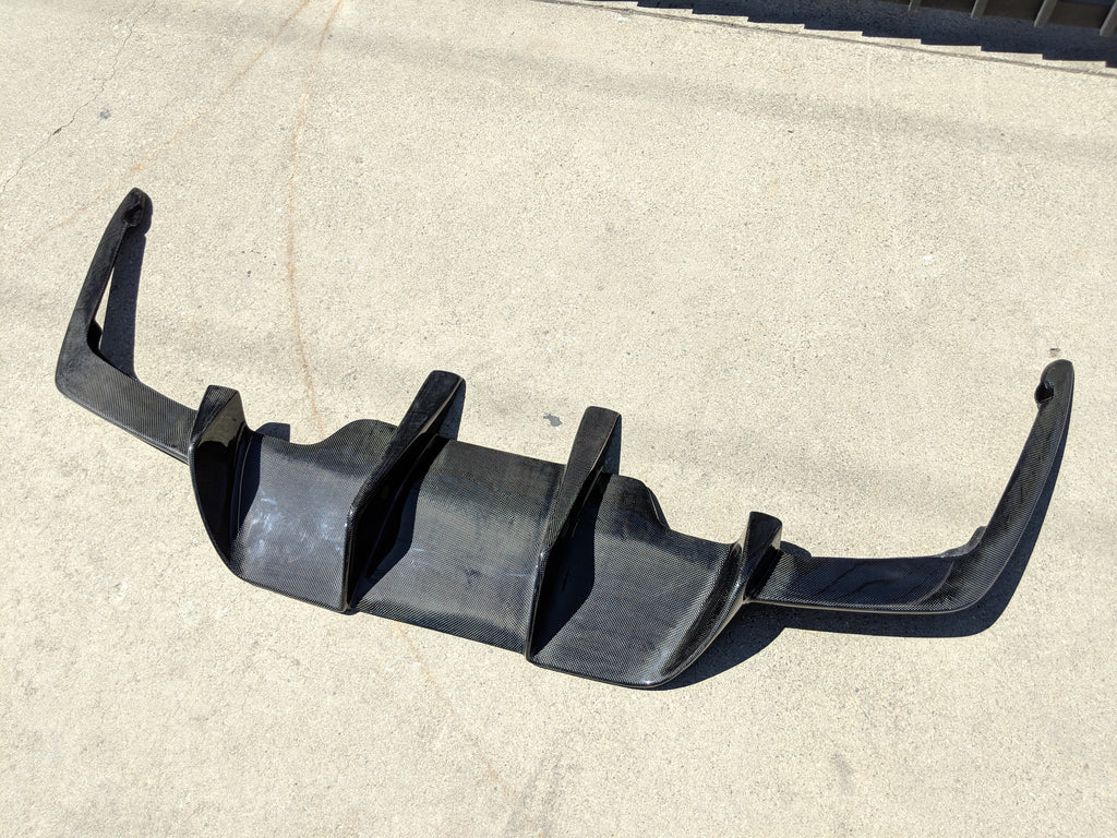 PhaseCarbon VSX Carbon Fiber Rear Diffuser - BMW M6 (F12 / F13) - 0