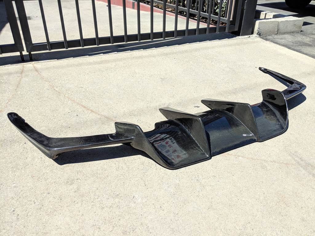 PhaseCarbon VSX Carbon Fiber Rear Diffuser - BMW M6 (F12 / F13)