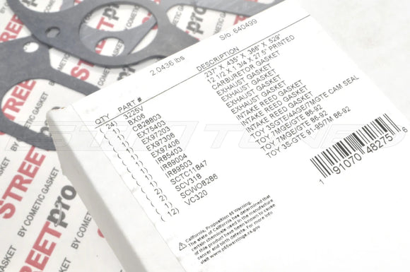 Cometic Top End Gasket Kit for 7M-GTE MK3 Supra (PRO2020T-NHG)