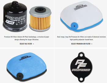 ProFilter 11-16 KTM 250 SX/12-16 KTM 250 XC Ready-To-Use Air Filter