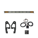 Cali Raised 2024+ Toyota Tacoma Premium RoofRack Front Light Bar Kit - 42In White DualRow Spotam Oem-1