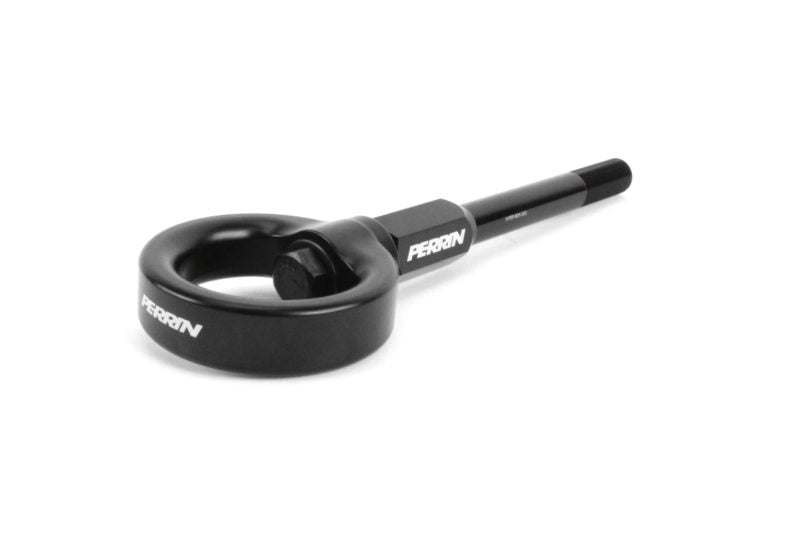 Perrin 08-14 Subaru WRX/STI Tow Hook Kit (Front) - Flat Black