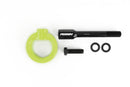Perrin 08-14 Subaru WRX/STI Sedan Tow Hook Kit (Rear) - Neon Yellow-3