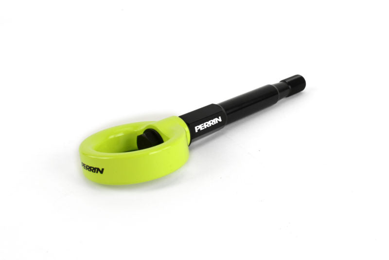 Perrin 13-20 & 2022 Subaru BRZ / 13-16 Scion FRS / 17-20 Toyota 86 Tow Hook Kit (Rear) - Neon Yellow