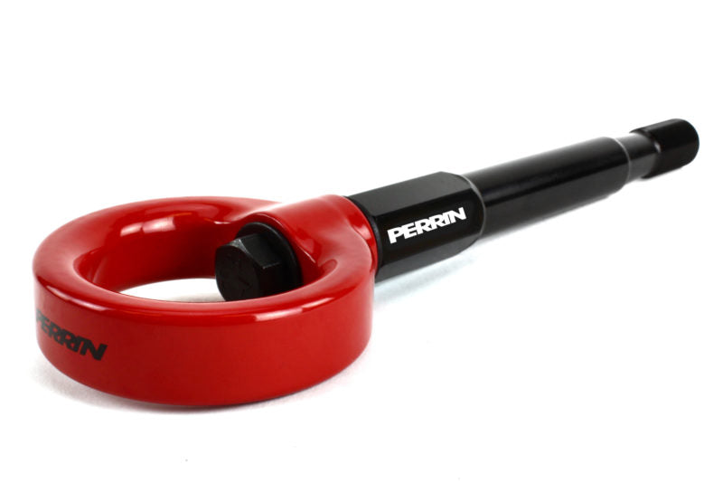 Perrin 13-20 & 2022 Subaru BRZ / 13-16 Scion FRS / 17-20 Toyota 86 Tow Hook Kit (Rear) - Red
