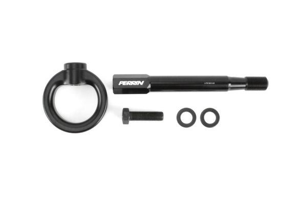 Perrin 14-19 Subaru Forester/Ascent Tow Hook Kit (Rear) - Black