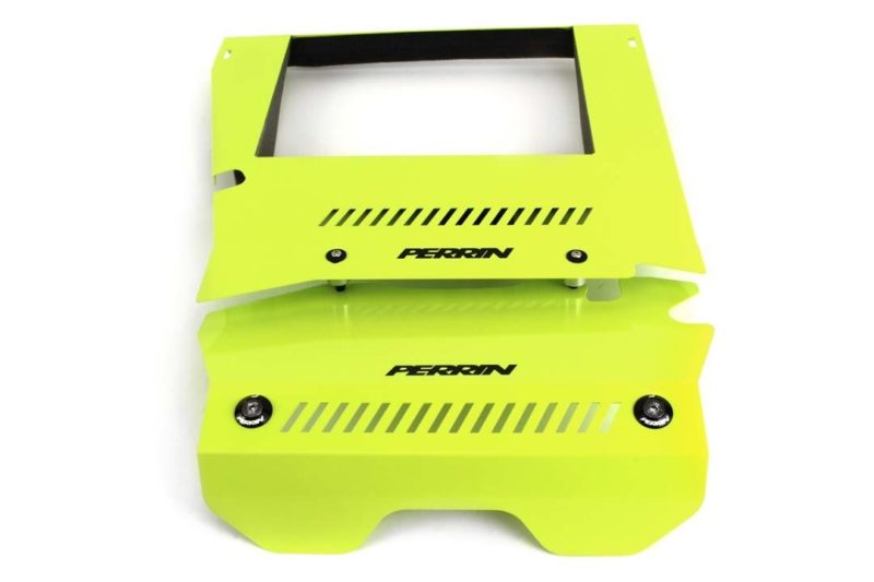 Perrin 15-16 Subaru WRX Engine Cover Kit - Neon Yellow - 0