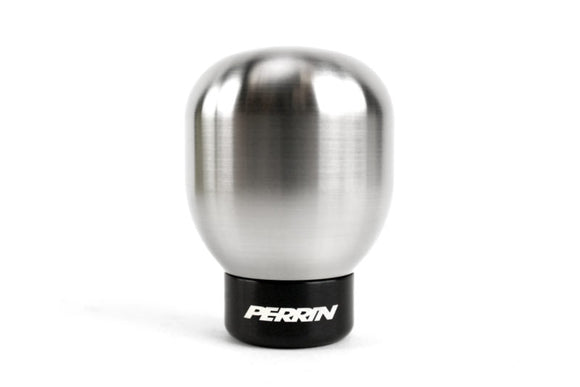 Perrin 2022 BRZ/GR86 Manual Brushed Barrel 1.85in Stainless Steel Shift Knob