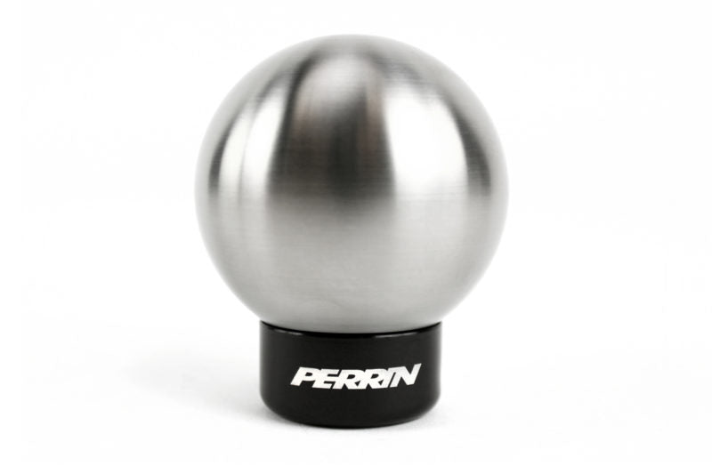 Perrin 2022 BRZ/GR86 Manual Brushed 2.0in Stainless Steel Shift Knob Ball