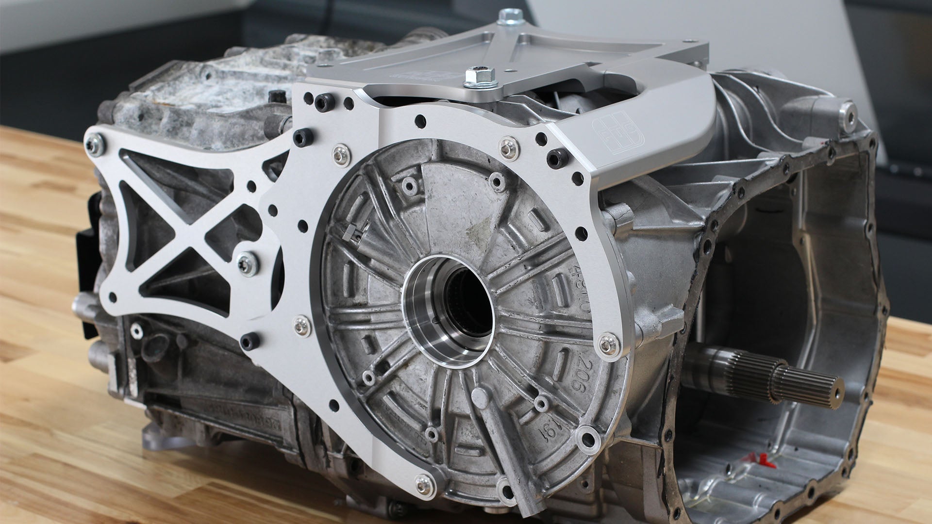 PTG 7DCL750 AMG GT / SLS Billet Transmission Brace System - 0