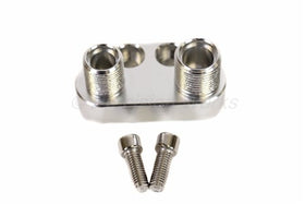 Precision Works AC Compressor Adapter Fitting Sanden SD7B10 7176 Billet Aluminum - 0