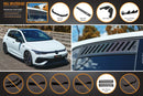 Flow Designs MK8 Golf R Full Lip Splitter Set-4